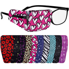 Sosation eye patches stars pattern, soft and reusable for travel