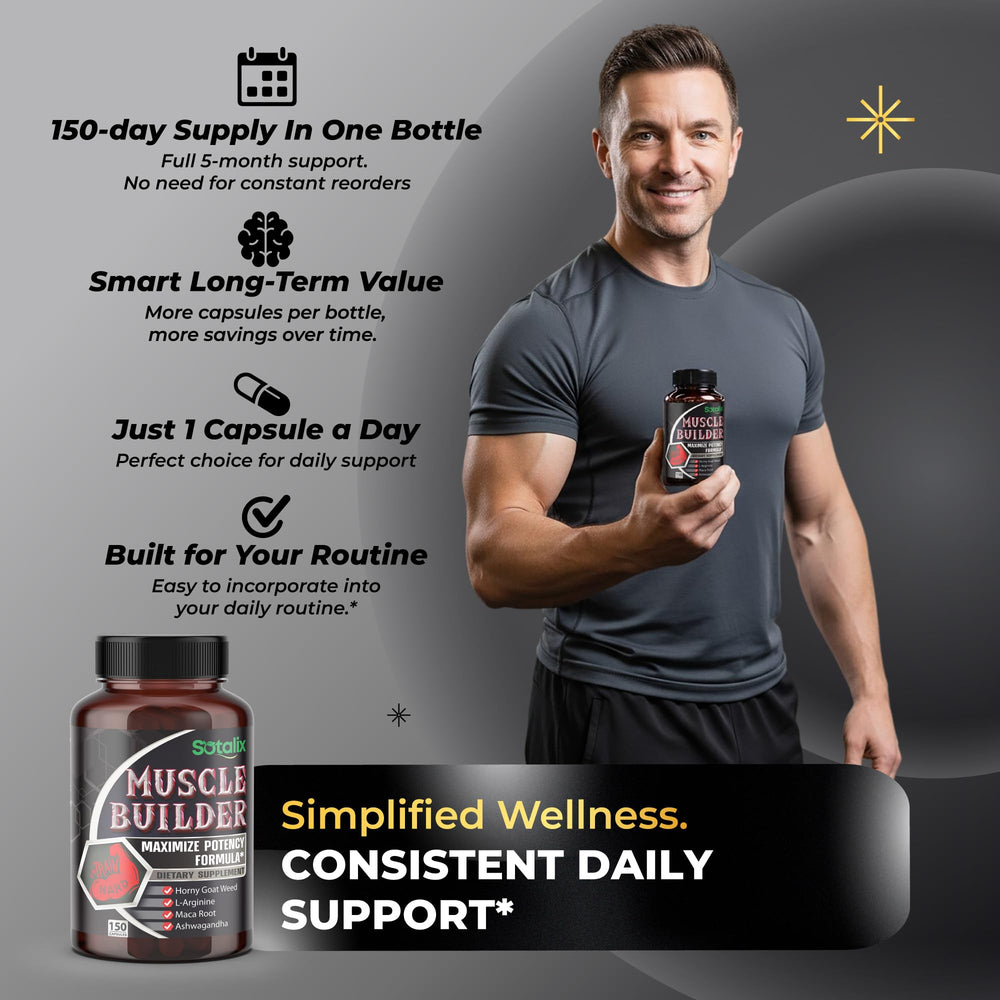 Sotalix Beet Root Maca Energy capsule image implies stamina for longer training sessions