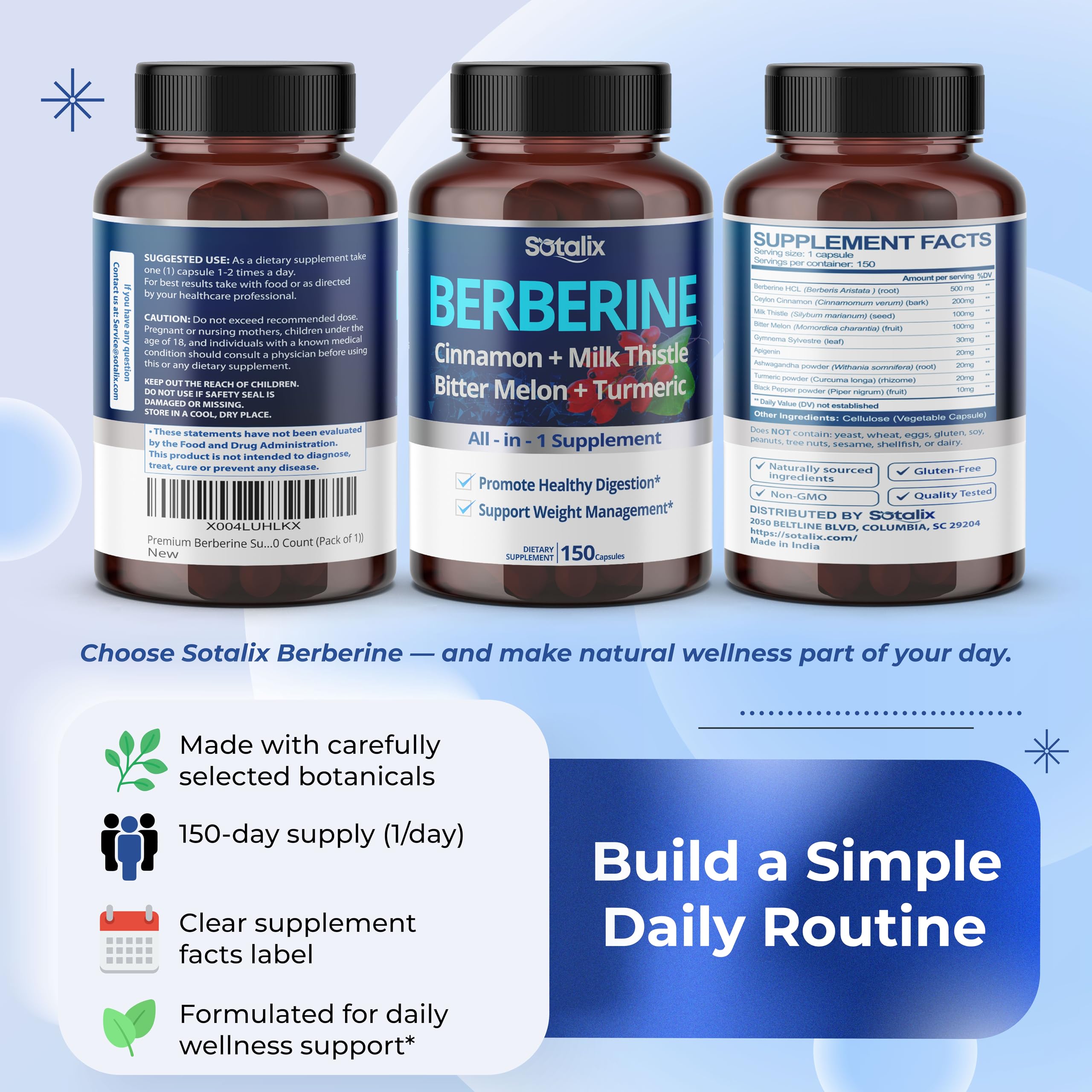Sotalix bottle packaging on shelf display for easy recognition and purchase.