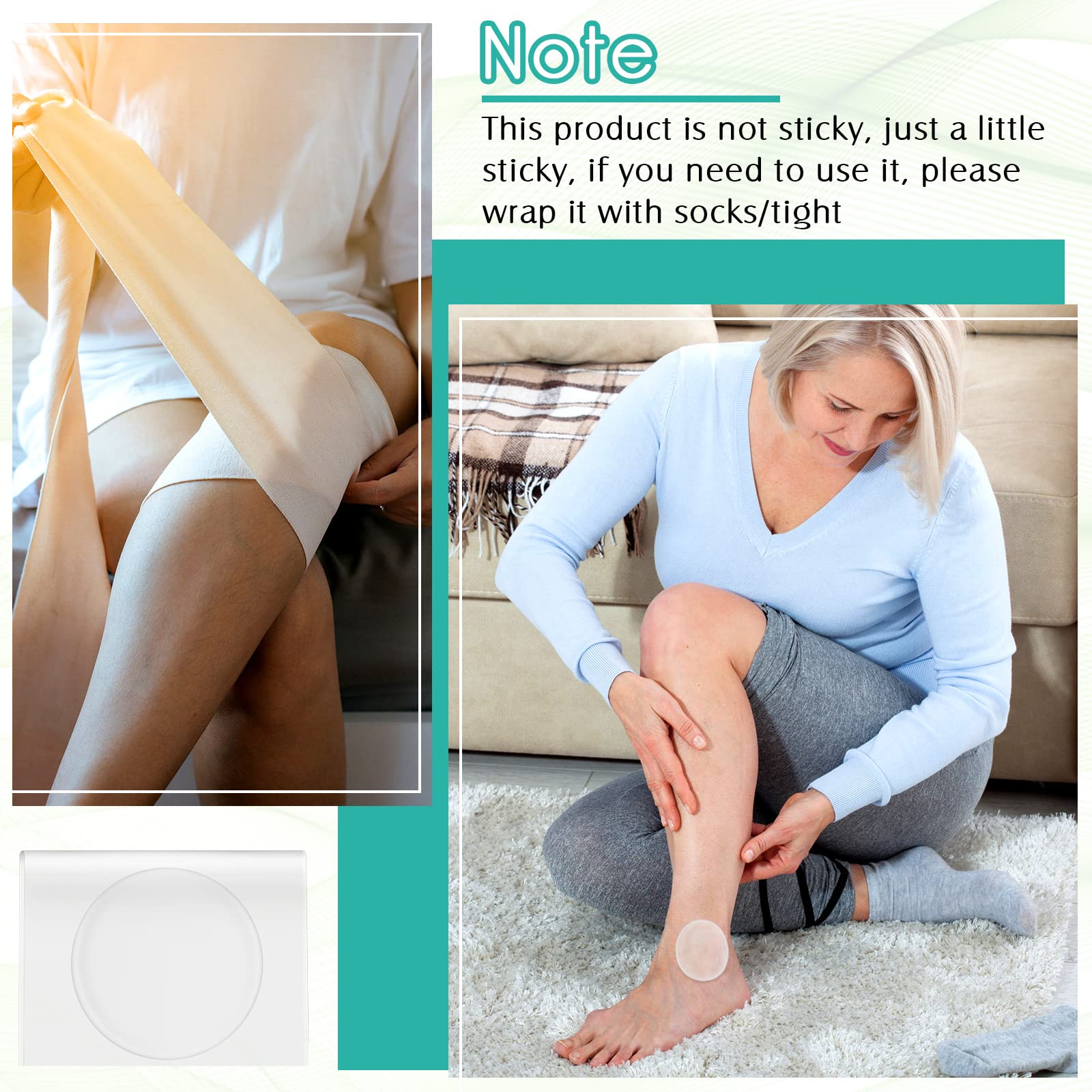 Sotiff boot pad fits the ankle arc securely.