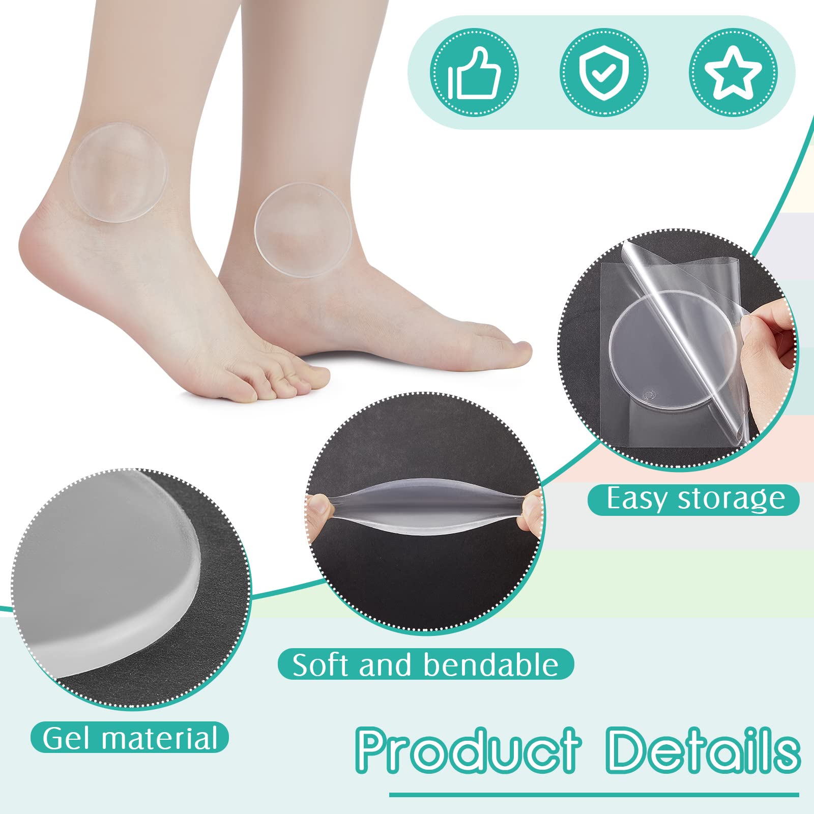 Sotiff ice skate boot pad reduces friction for smoother skating.