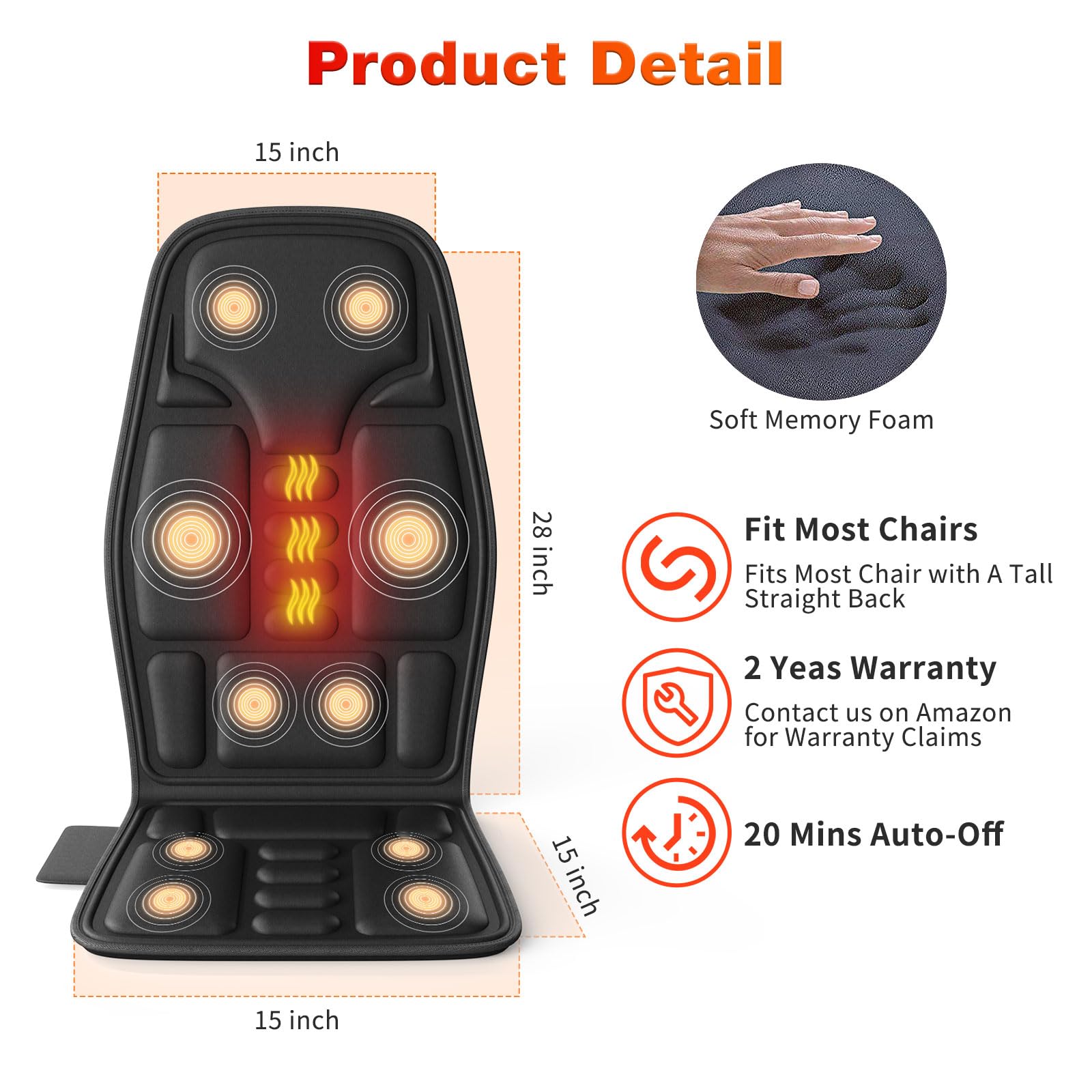 Sotion UL-certified safety with overheat protection for safe use