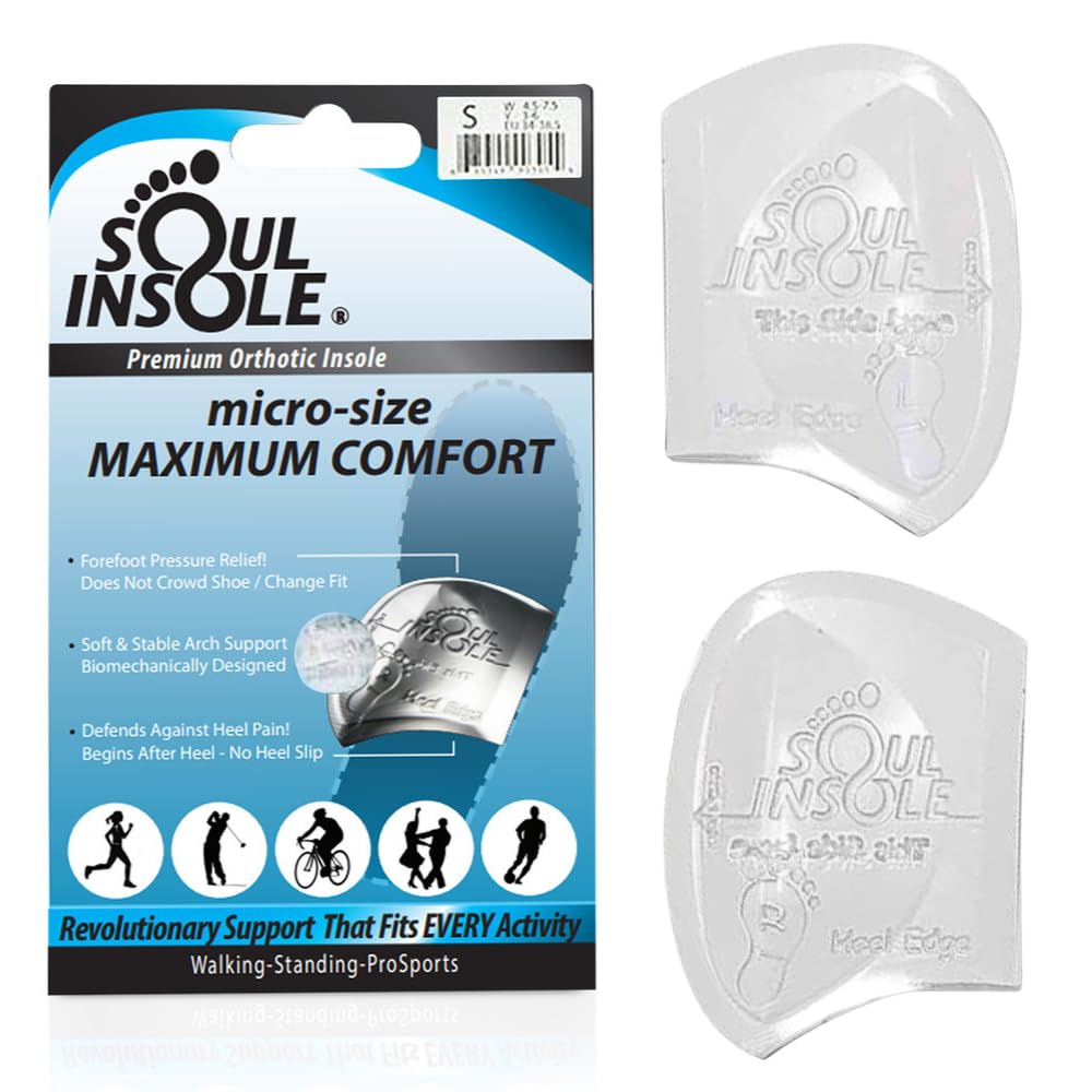 Soul Insole Bubble Orthotic Memory Gel with all-day comfort and arch support