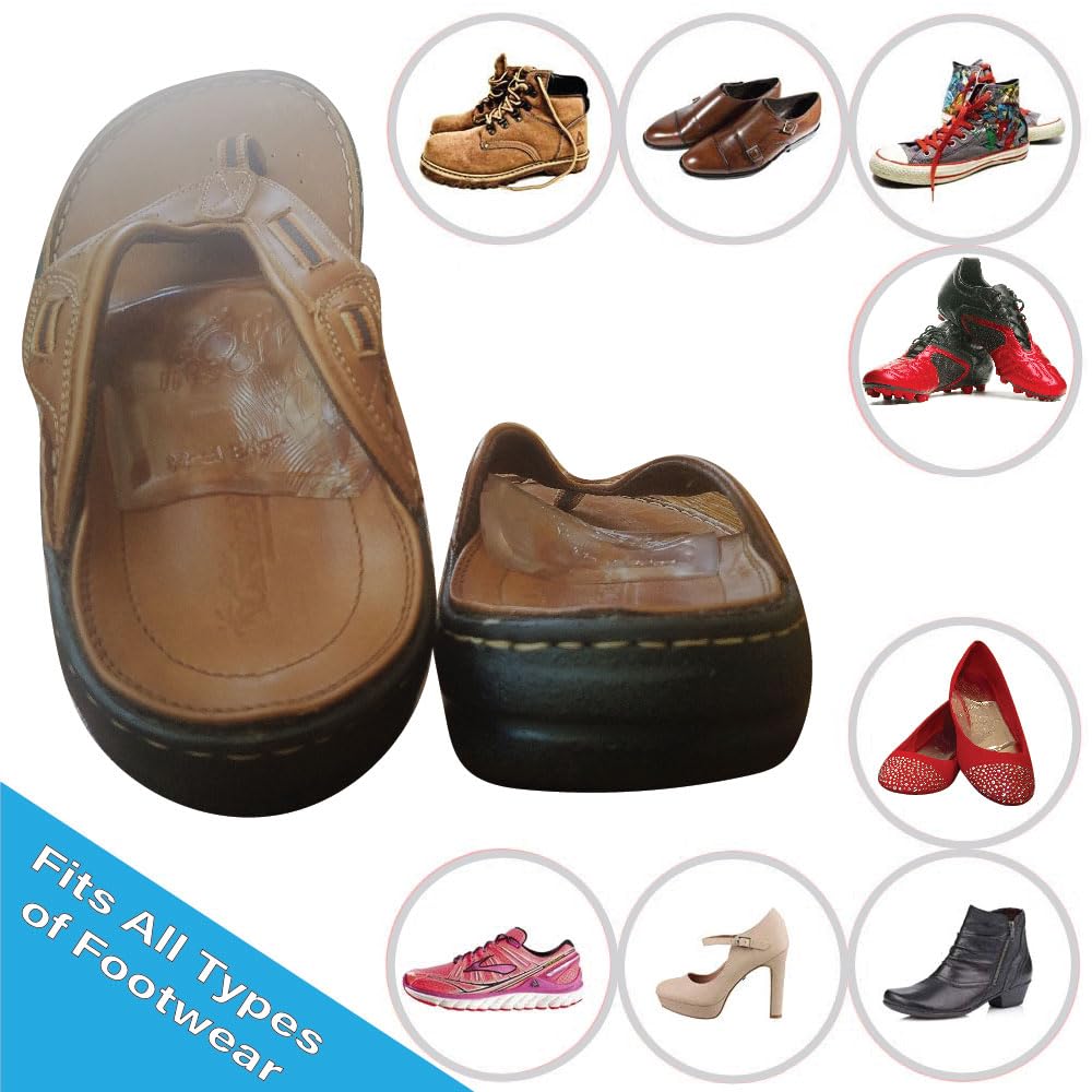 Soul Insole memory gel insoles inside a shoe for all-day comfort.