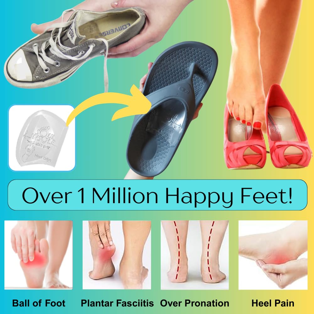 Soul Insole odorless gel pad keeps shoes fresh and comfortable