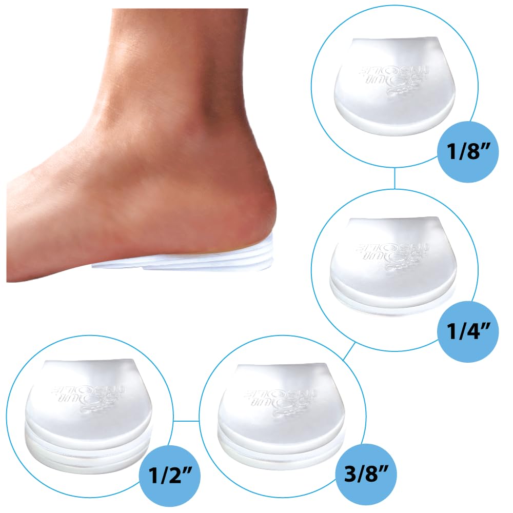 Soul Insole: talón de gel para soporte que ayuda a equilibrar el pie