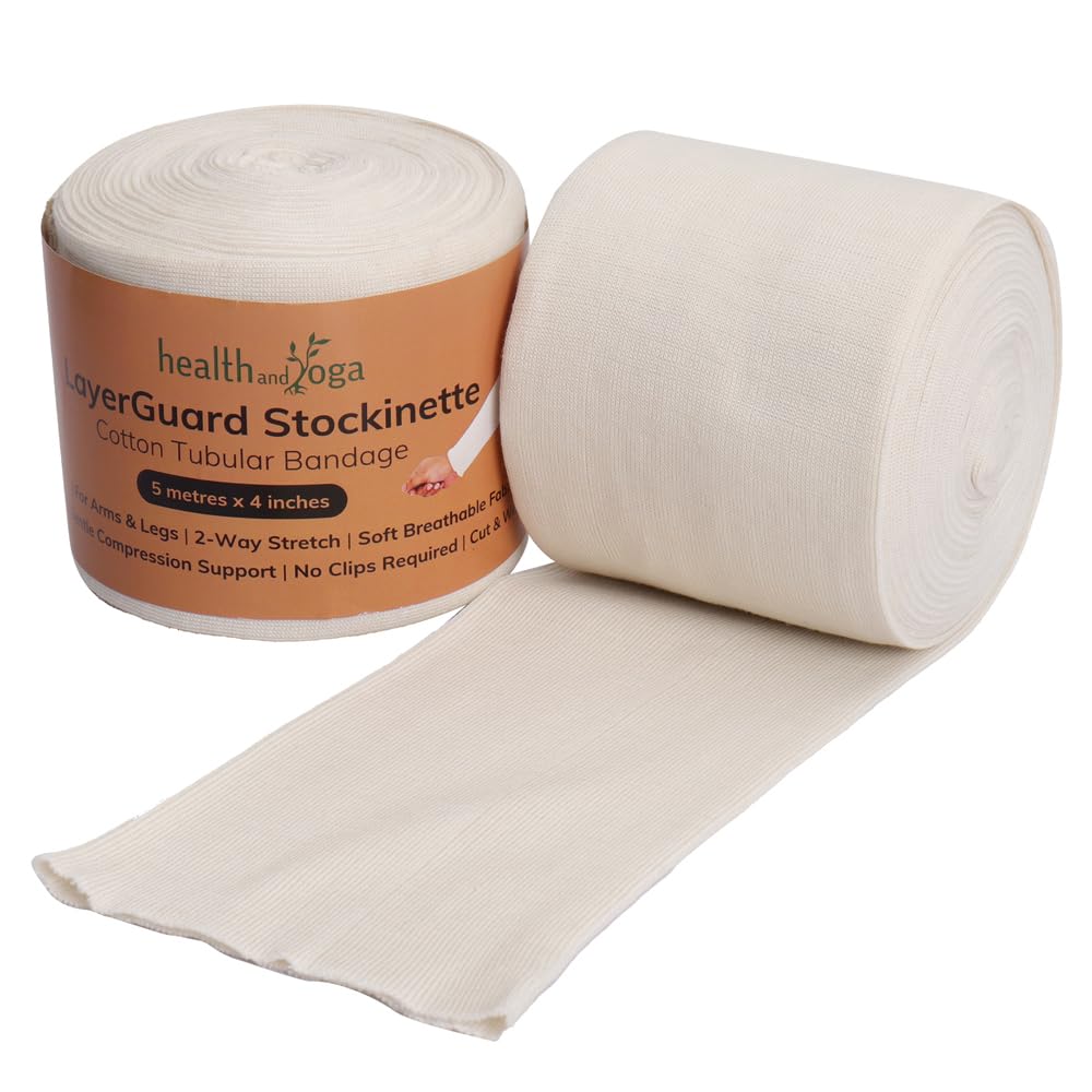 SoulGenie LayerGuard cotton stockinette sleeve under cast for comfort and cleanliness