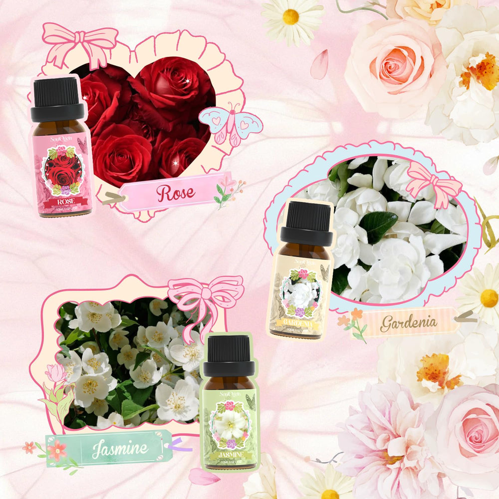 SoulOrigin Gardenia: fragancia floral intensa para difusor.