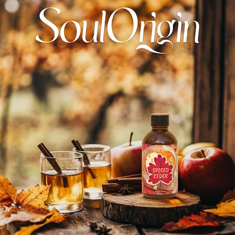 SoulOrigin aroma focused presentation emphasizes natural ingredients for home use