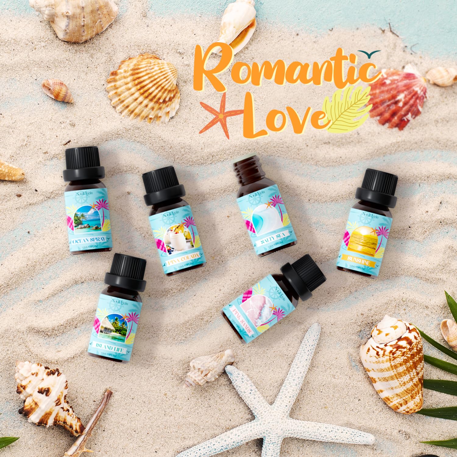 SoulOrigin Beach Gift Set packaging highlights a coastal aroma collection