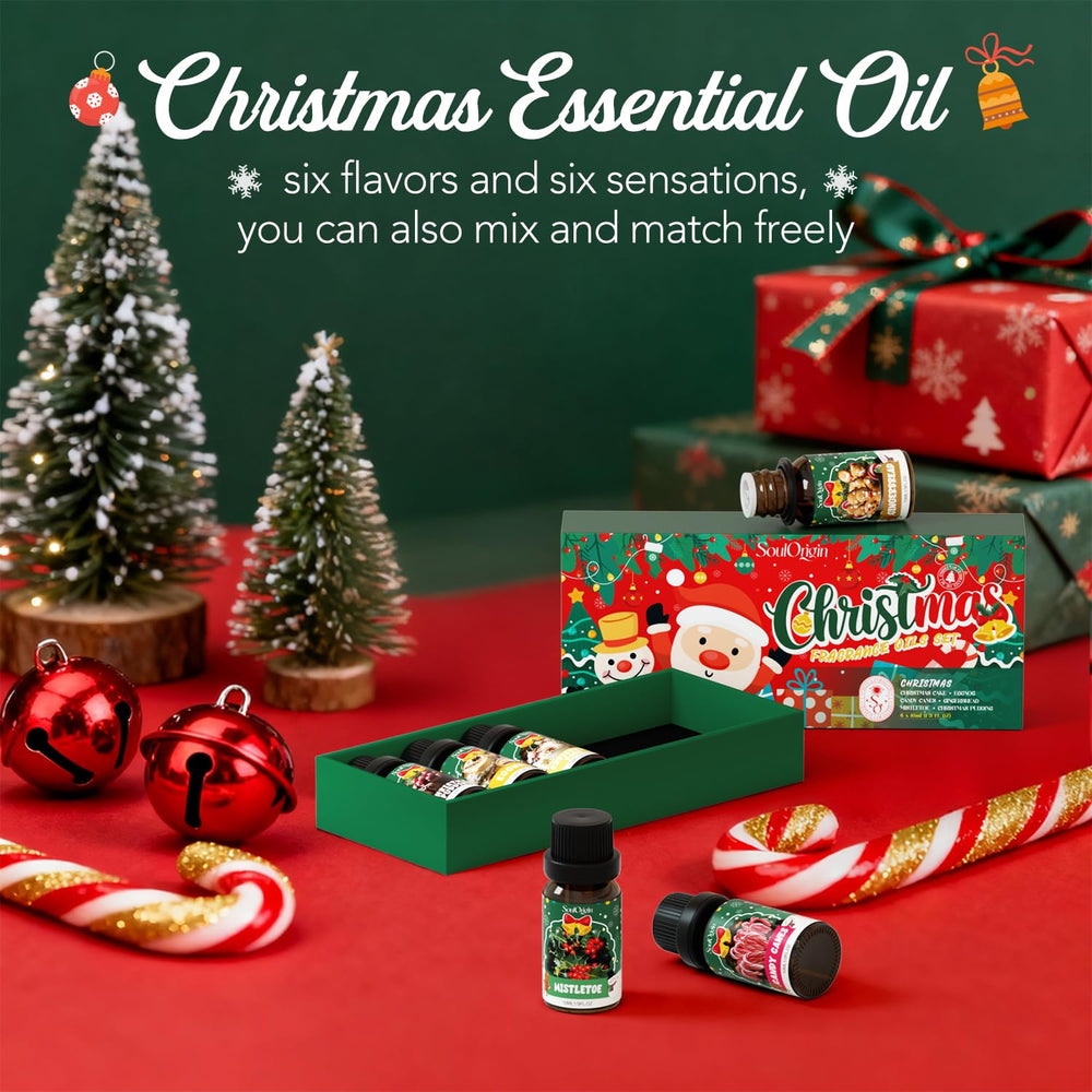 SoulOrigin Candy Canes oil showcases peppermint sweetness for diffusers.