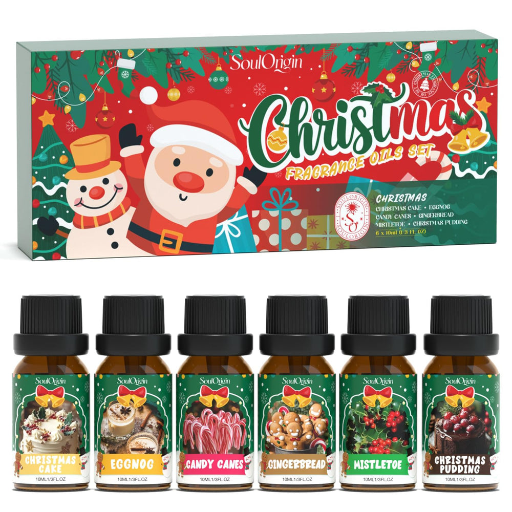 SoulOrigin Christmas Set packaging image; festive ambience for diffusers.