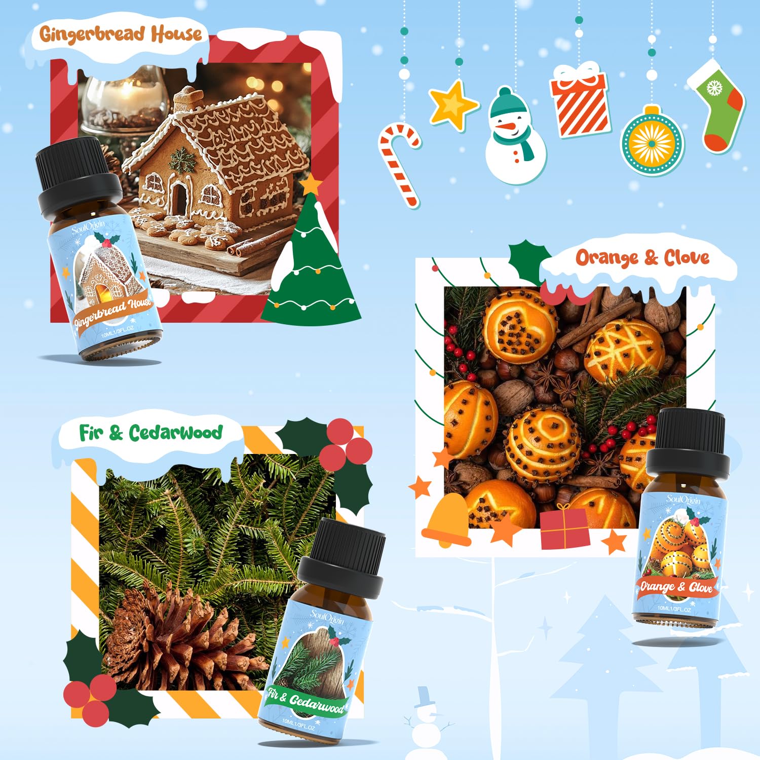 SoulOrigin Gingerbread Houses oil adds festive spice to diffusers