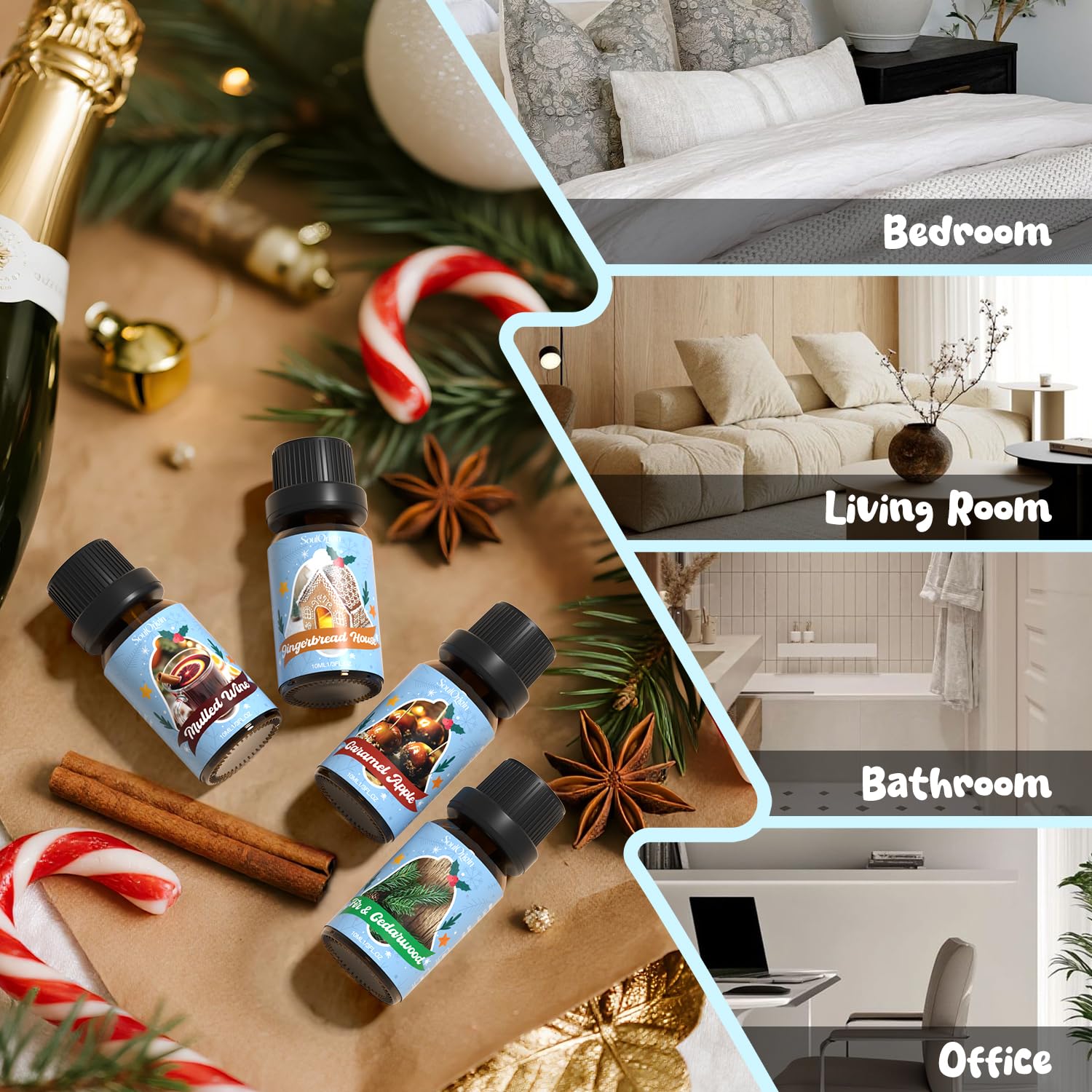 SoulOrigin Mulled Wine oil adds comforting depth to rooms