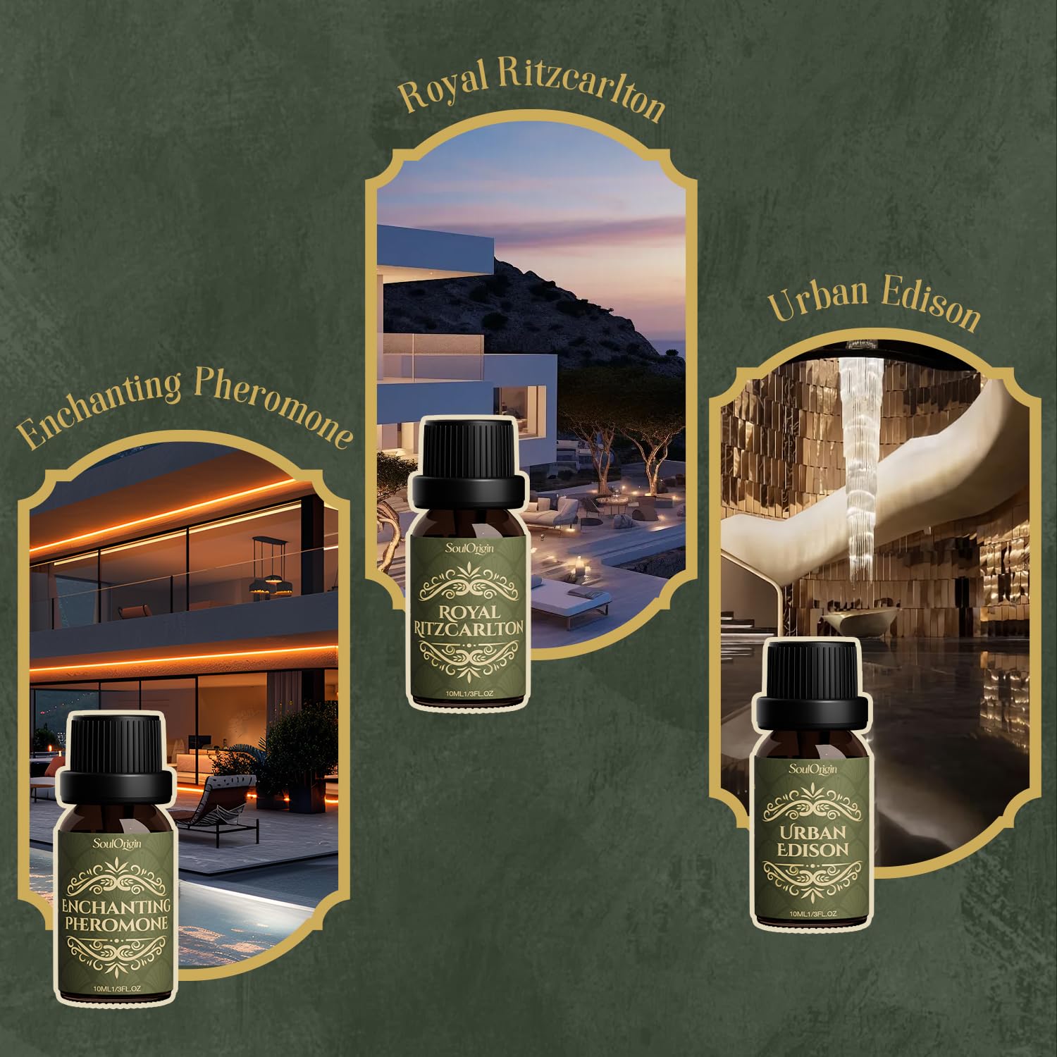 SoulOrigin Urban Edison diffuser oil adds modern sophistication to any room.