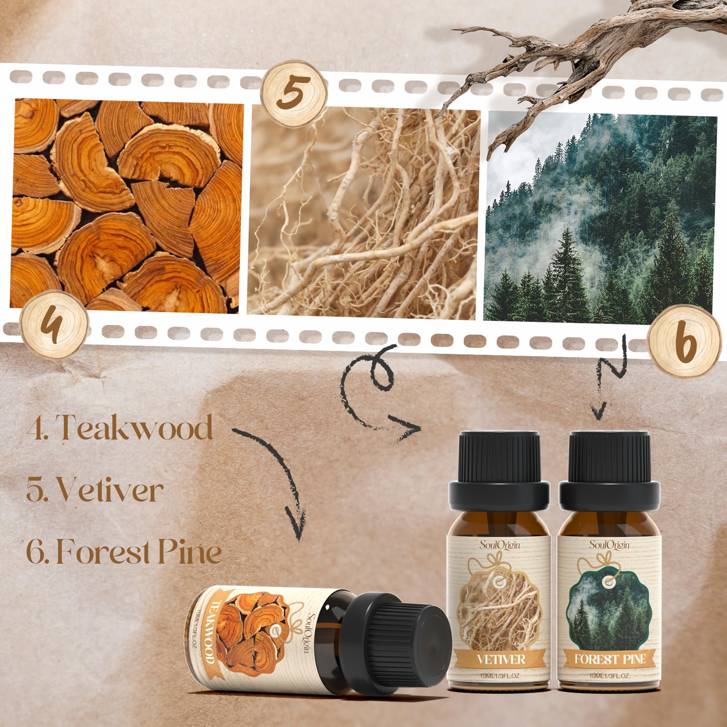 SoulOrigin Woody Oils Bamboo diffuser shot evokes fresh zen