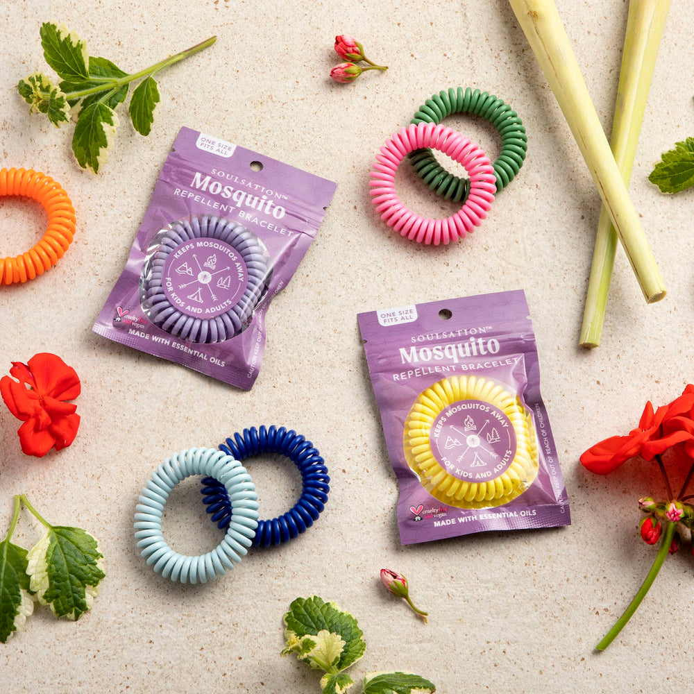 SoulSation resealable bags with bracelets to preserve fragrance.