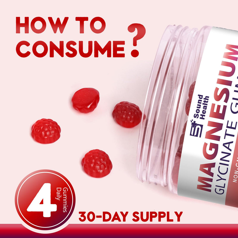 Sound Health Plus 5-in-1 gummies vegan, gluten-free and non-GMO features