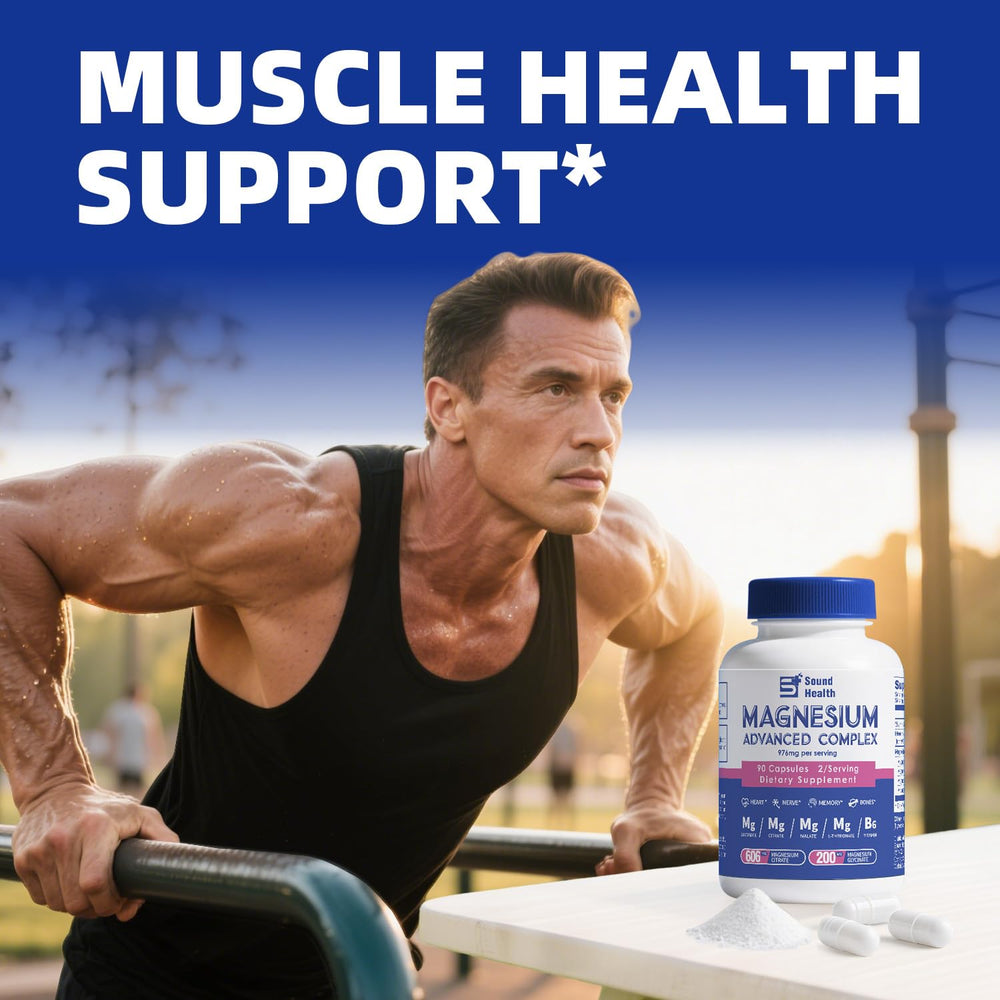 Sound Health Plus two-capsule daily dose supports consistency in intake.