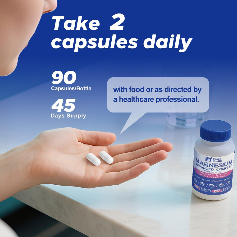 Sound Health Plus gluten-free and preservative-free capsules fit diverse diets.