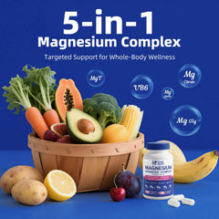 Sound Health Plus forms include citrate, glycinate, malate, and L-threonate for absorption.