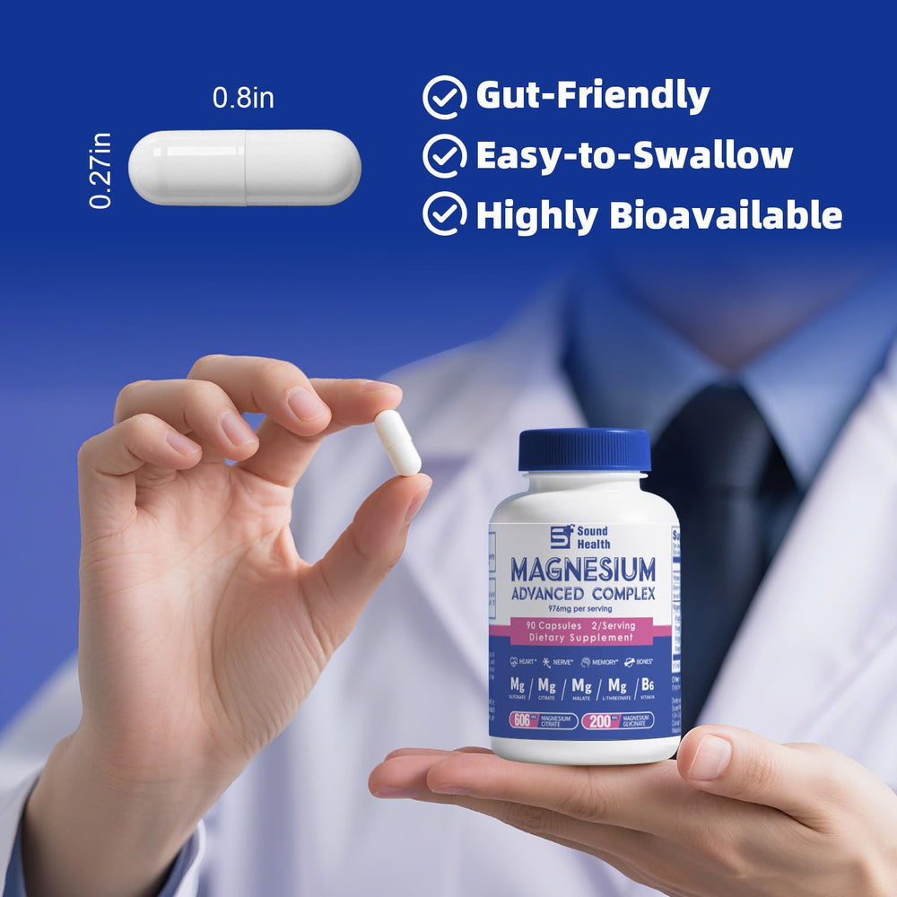 Sound Health Plus vegan and non-GMO formulation supports dietary choices.