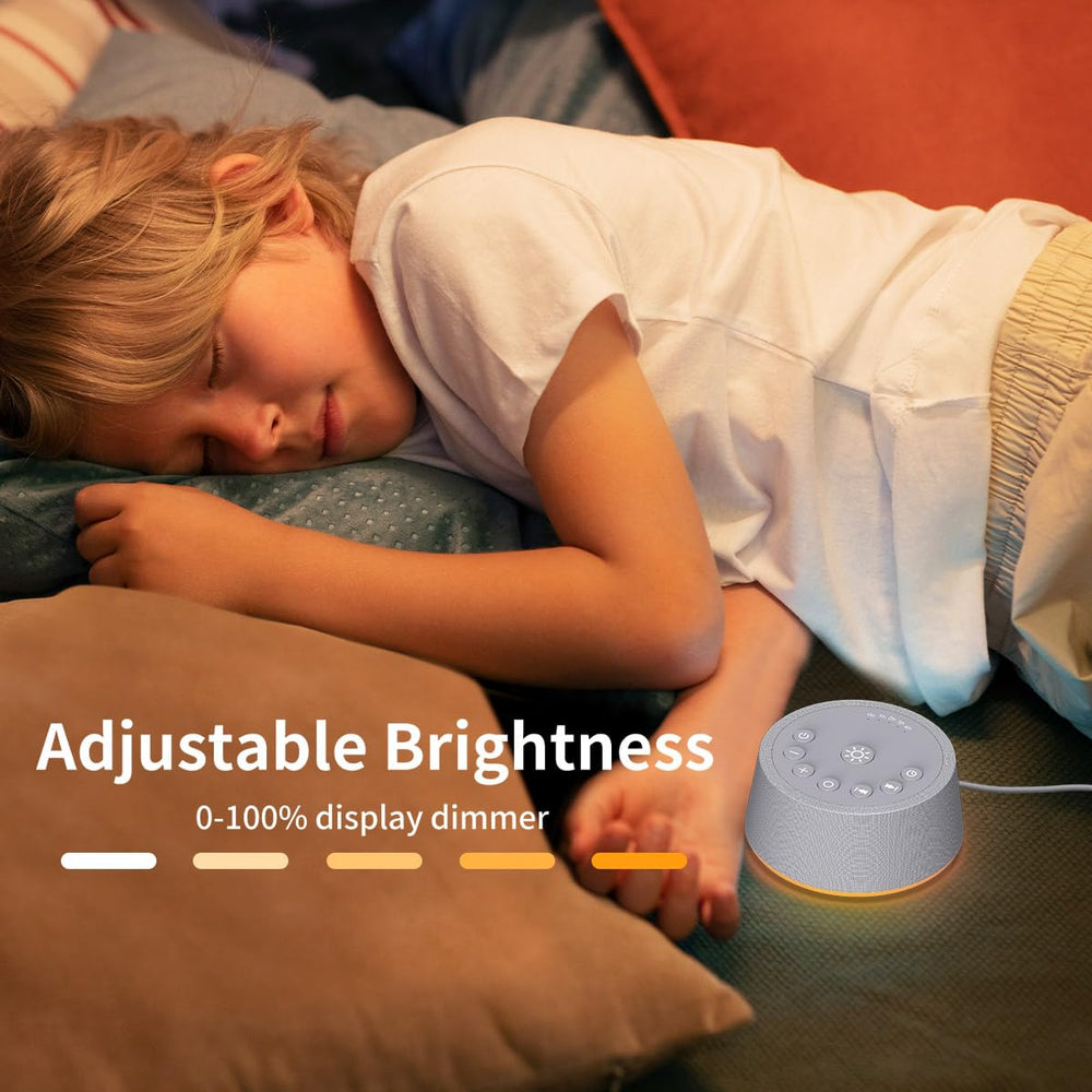 SoundLegend compact design fits on a nightstand or travel bag.