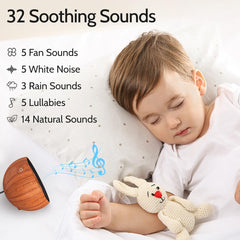 SoundMe Sleep Machine with 36 volume levels for precise sound control