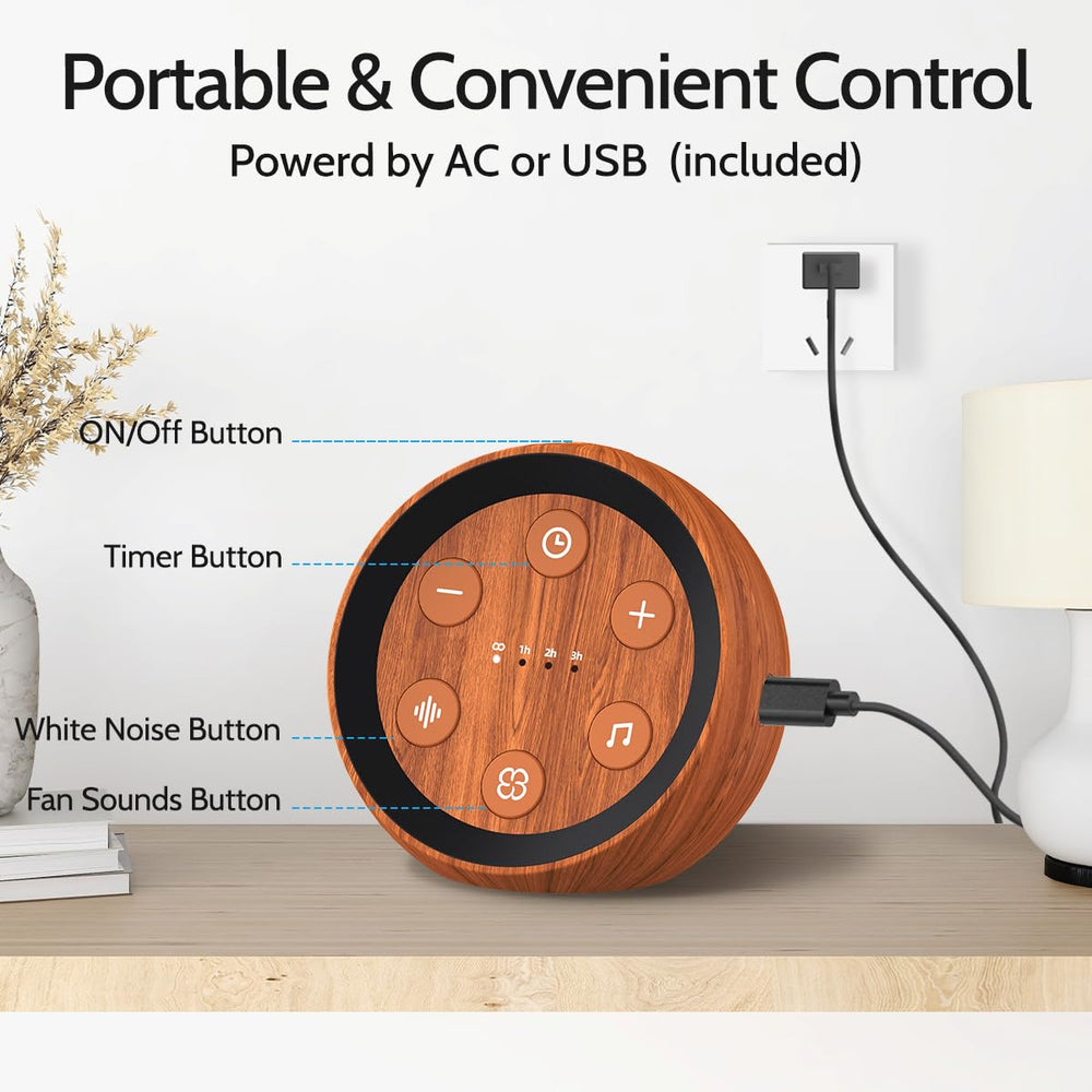 SoundMe Sleep Machine helps mask background noise for privacy and focus