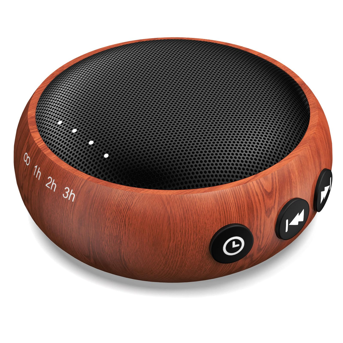 SoundMe Small Sound Machine showing brown noise option for restful sleep.