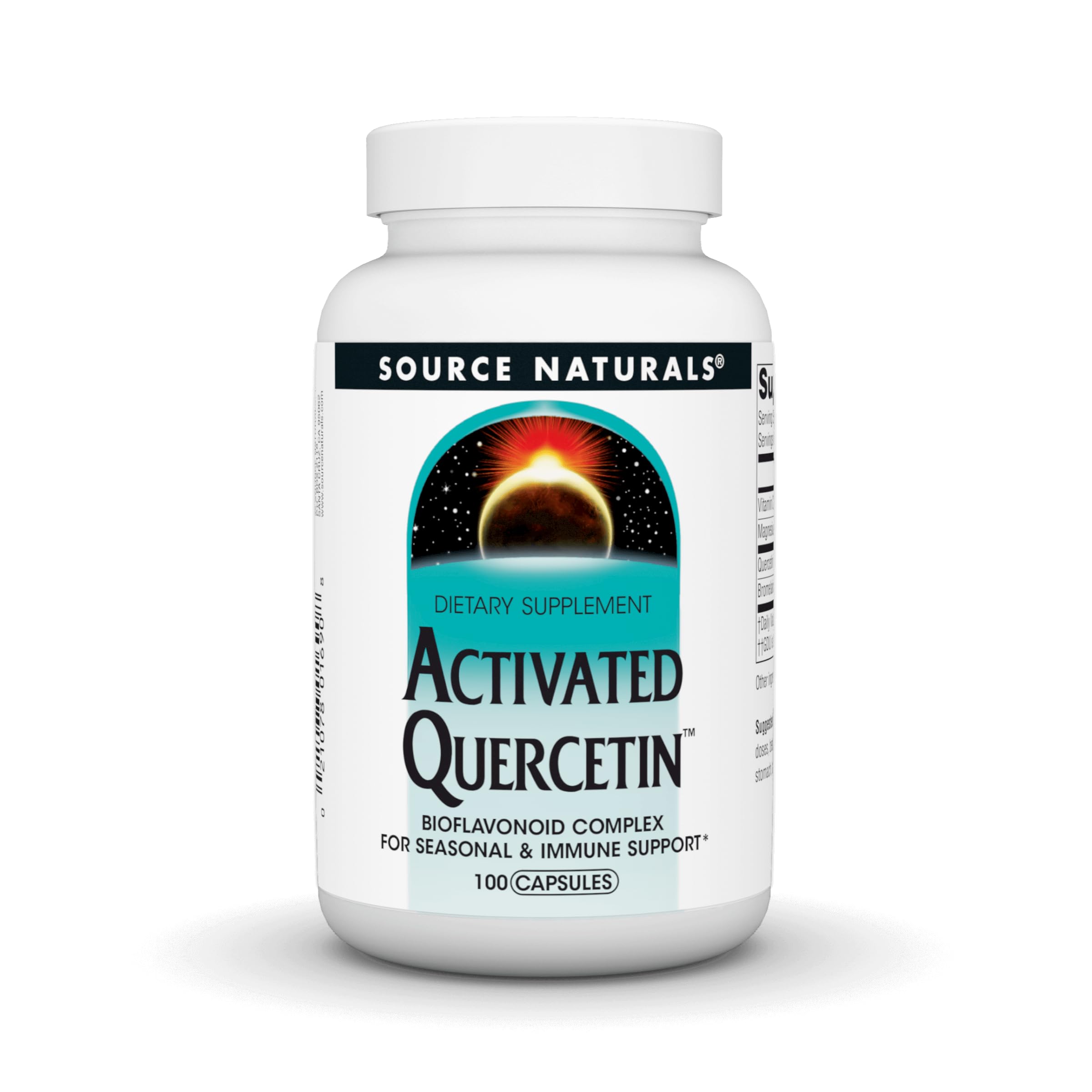 Source Naturals Activated Quercetin bottle for immune support
