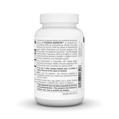 Source Naturals Activated Quercetin ingredient panel highlighting bromelain and vitamin C
