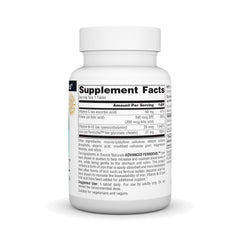 Source Naturals Advanced Ferrochel bottle shown for easy daily iron support.