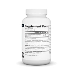 Source Naturals Alpha Lipoic Acid label highlighting ingredients and antioxidant benefits.