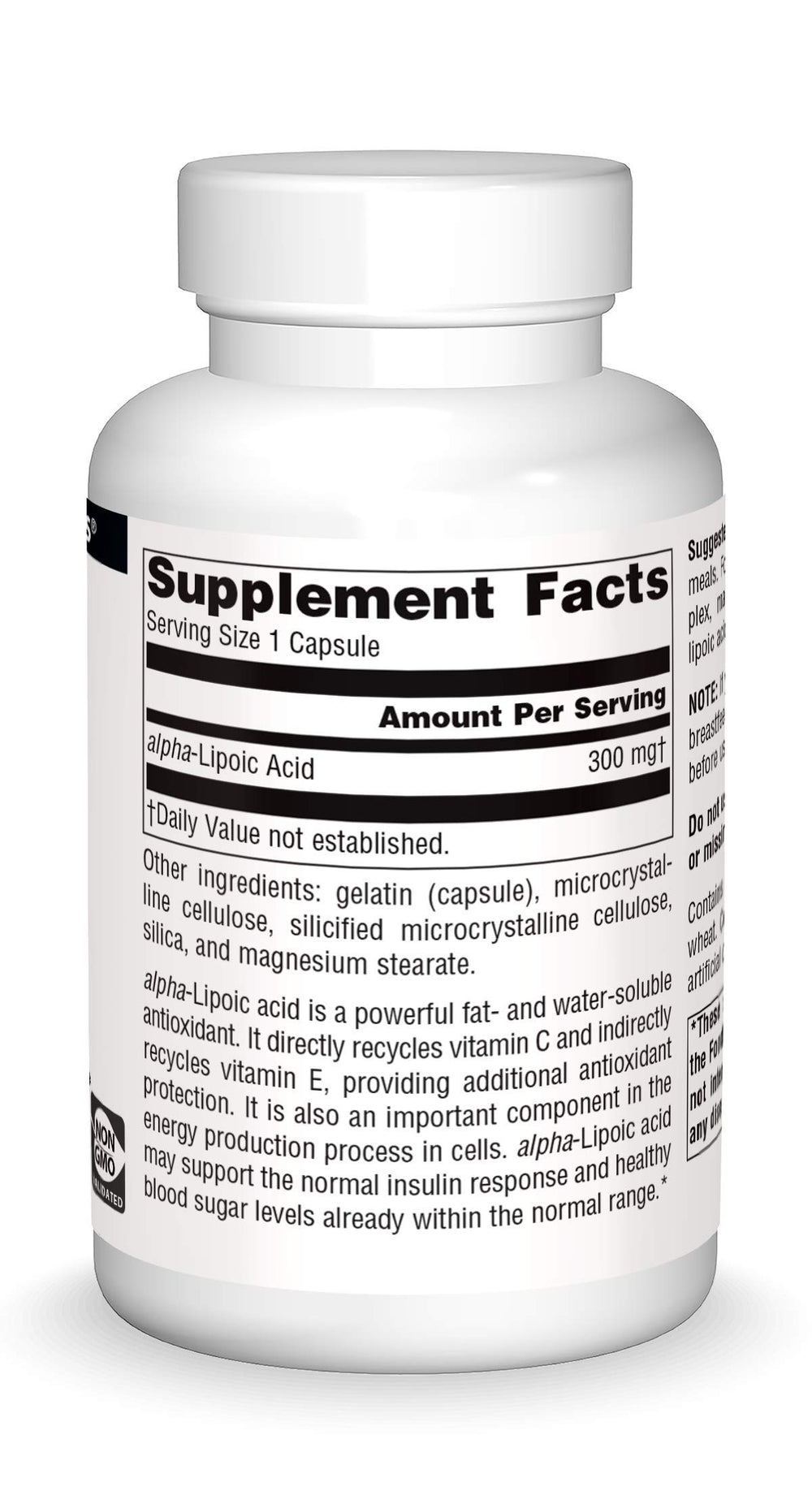 Source Naturals timed-release bottle encourages steady daily absorption for ongoing support.