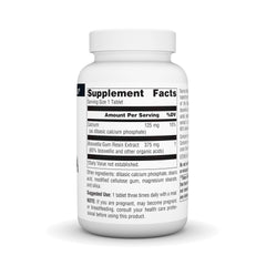 Source Naturals Boswellia Extract 243 mg tablets closeup highlighting potency.