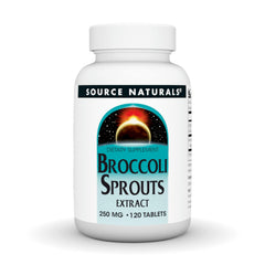Source Naturals broccoli sprouts extract bottle for daily wellness routine