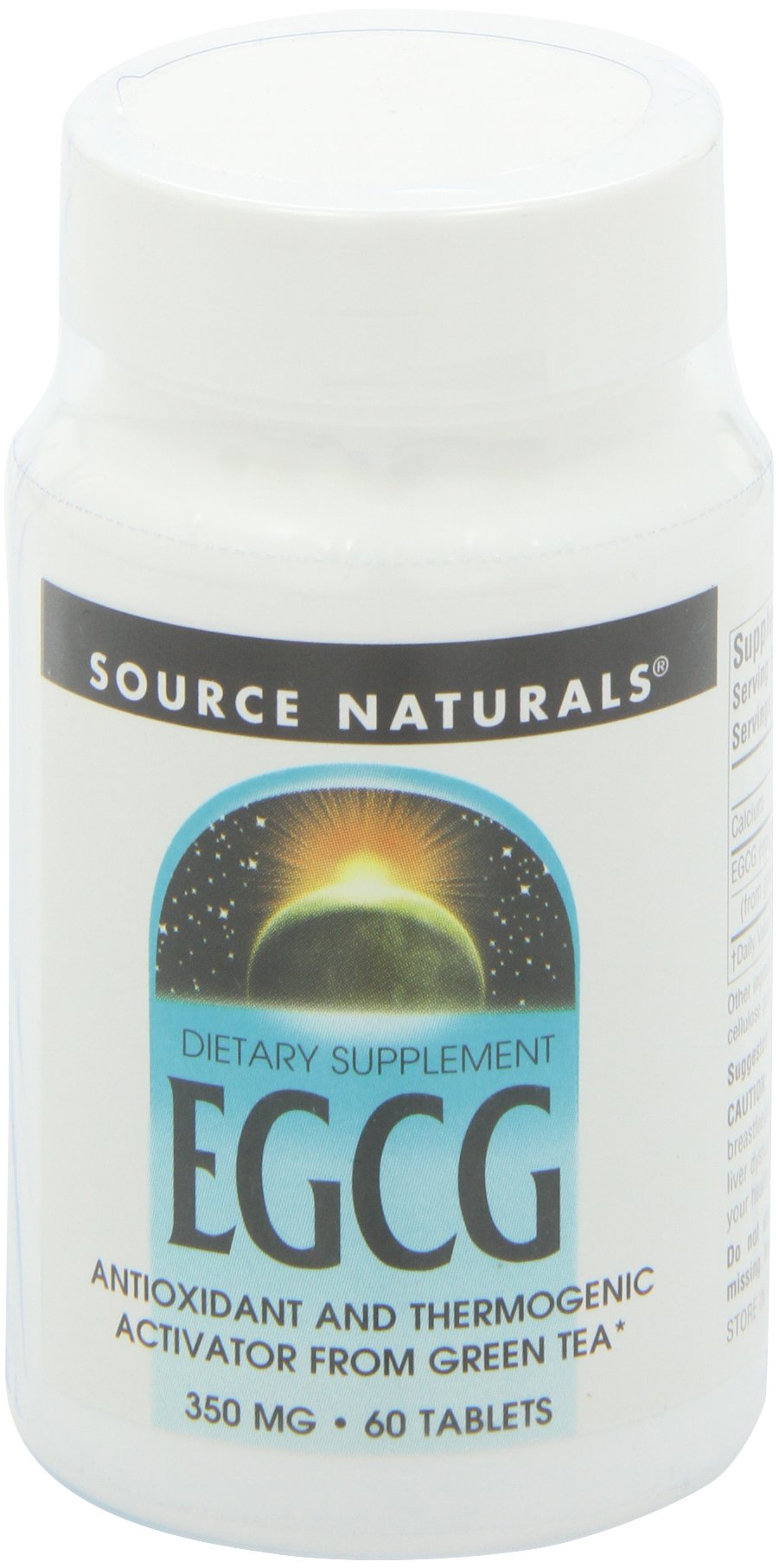 Source Naturals EGCG packaging demonstrates USA-made, cGMP-compliant manufacturing