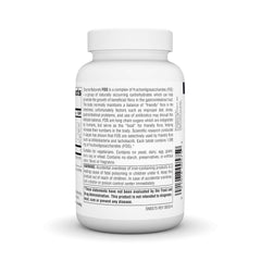 Source Naturals FOS tablets closeup for convenient dosage.
