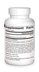 Pouring Huperzine A bottle to show easy daily dosing.