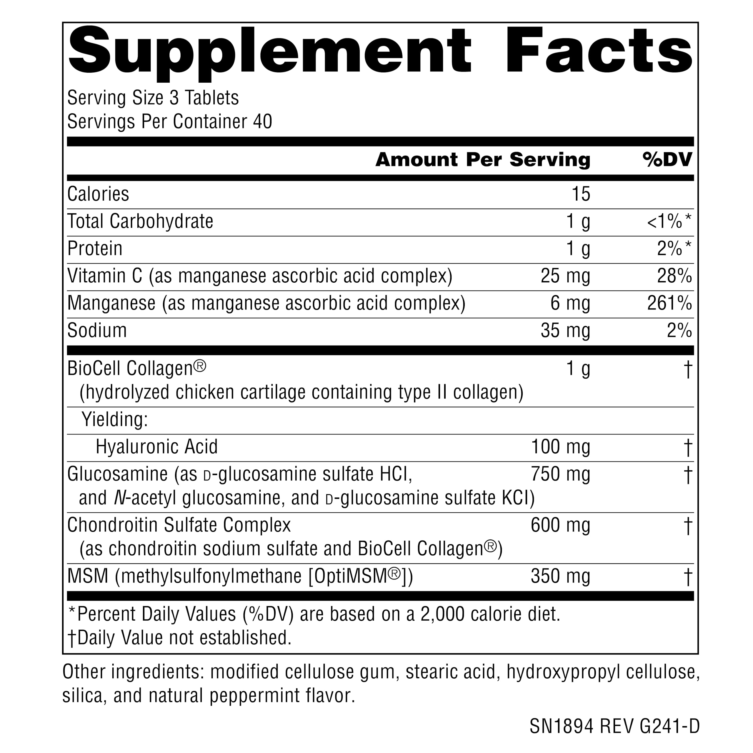 Capsules with water show easy daily dosage for convenient supplementation