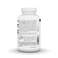Magtein magnesium L-threonate jar label indicating memory support