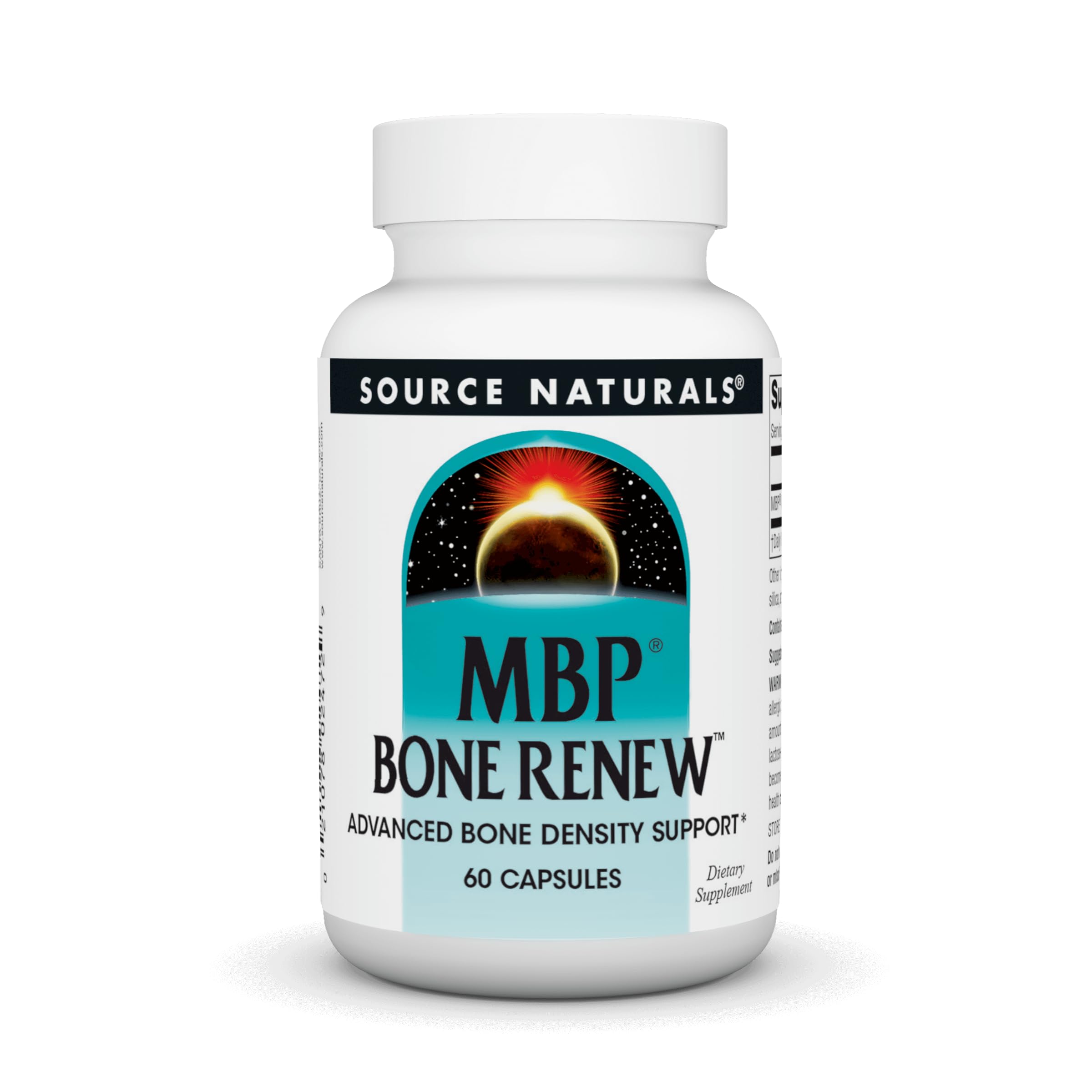 Source Naturals MBP Bone Renew bottle with capsules for daily bone support.