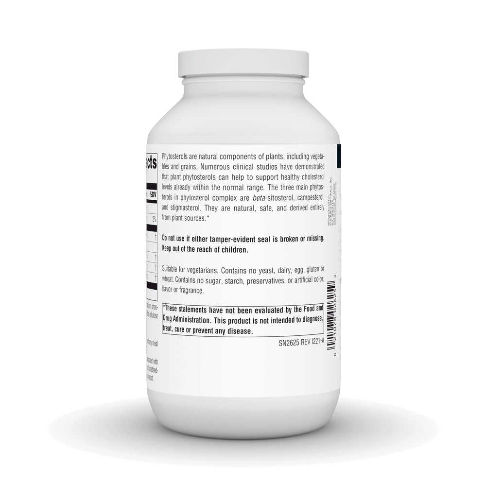 Packaging showcases the Source Naturals beta sitosterol product packaging