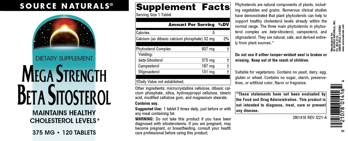 Source Naturals packaging box emphasizing USA-made quality