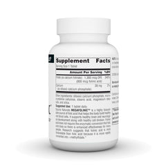 Closeup of MegaFolinic tablets showing uniform pills