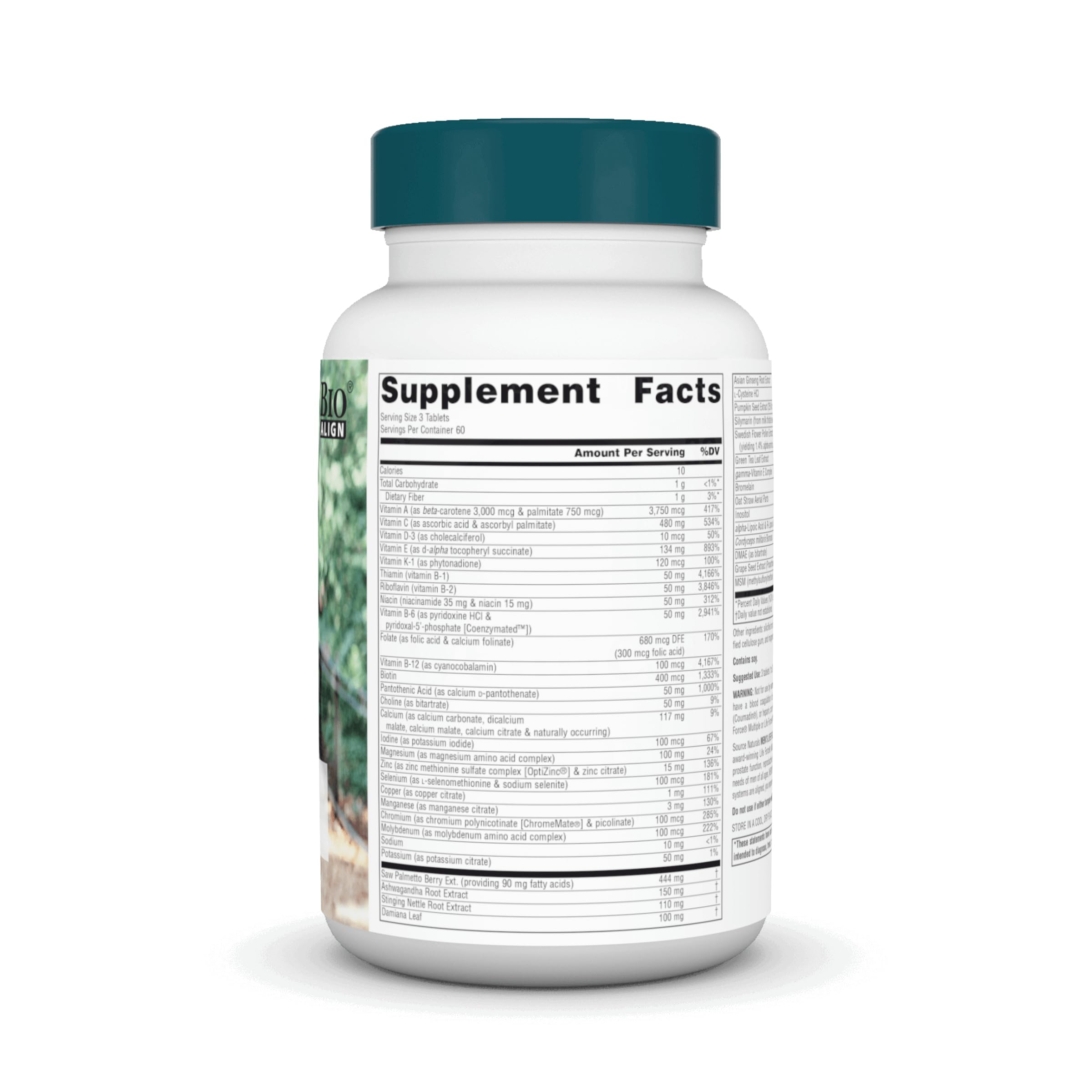 Source Naturals Life Force tablets close-up highlighting daily multivitamin
