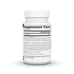 Source Naturals NAC bottle shows easy daily dosing for on-the-go.