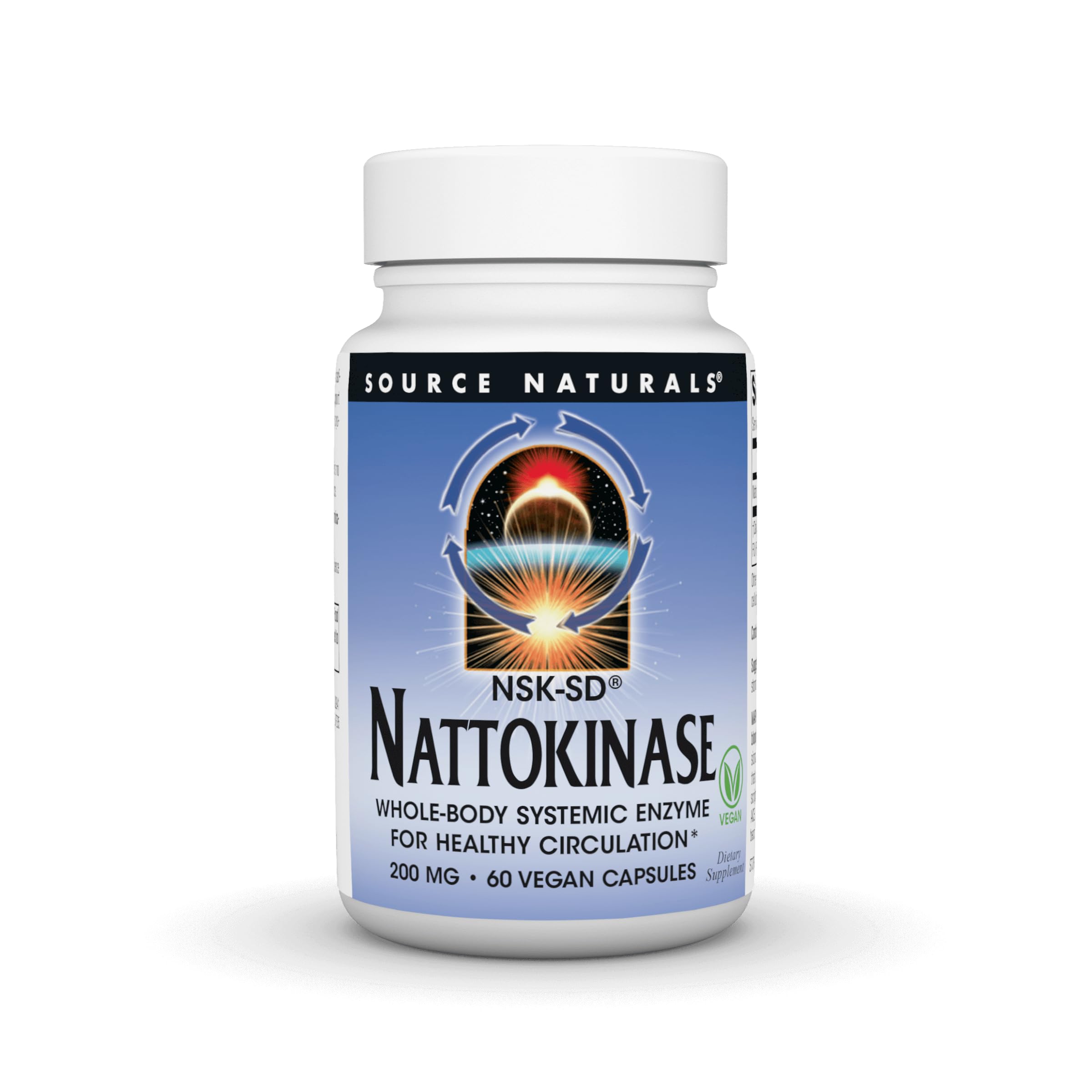Source Naturals NSK-SD bottle front label for quick recognition and trust