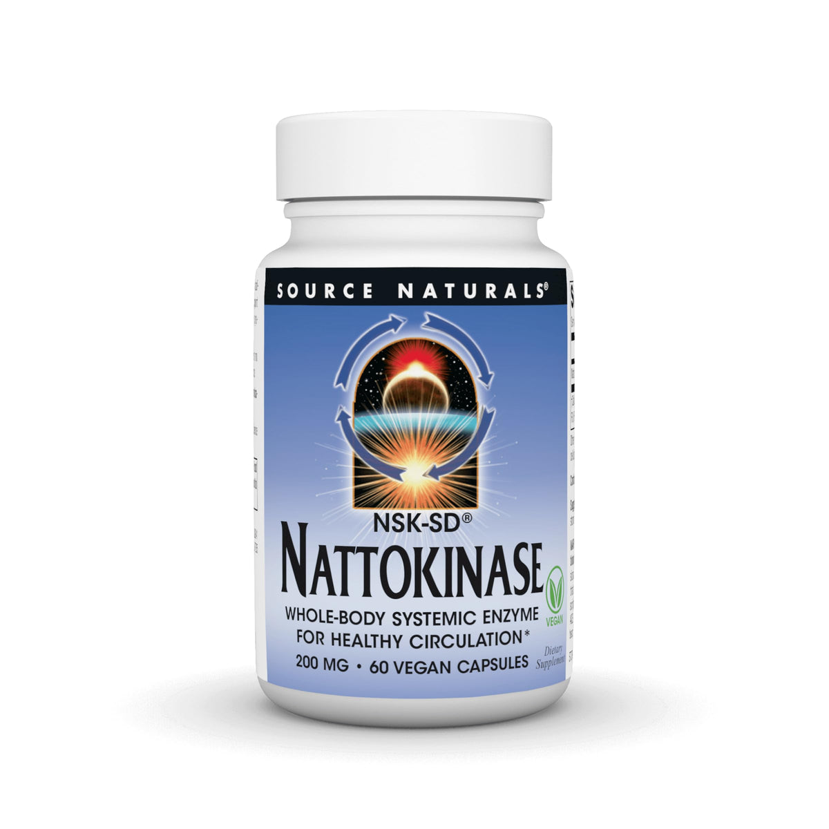 Source Naturals NSK-SD bottle front label for quick recognition and trust